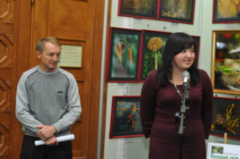 DSC_9554 То, что радует глаз и где отдыхает душа. Выставка Вячеслава Мищенко в Национальной Парламентской библиотеке Украины. 37