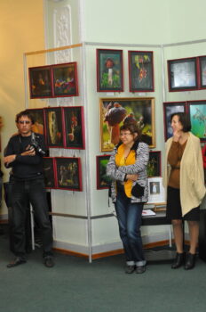 DSC_9556 То, что радует глаз и где отдыхает душа. Выставка Вячеслава Мищенко в Национальной Парламентской библиотеке Украины. 38