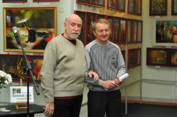 DSC_9574 То, что радует глаз и где отдыхает душа. Выставка Вячеслава Мищенко в Национальной Парламентской библиотеке Украины. 41