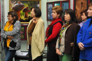 DSC_9620 То, что радует глаз и где отдыхает душа. Выставка Вячеслава Мищенко в Национальной Парламентской библиотеке Украины. 51