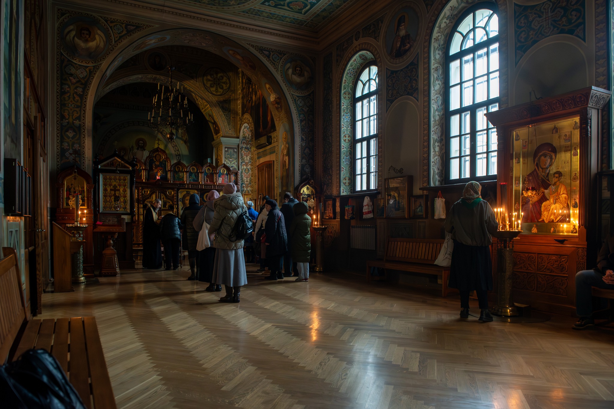 Go to the temple of God