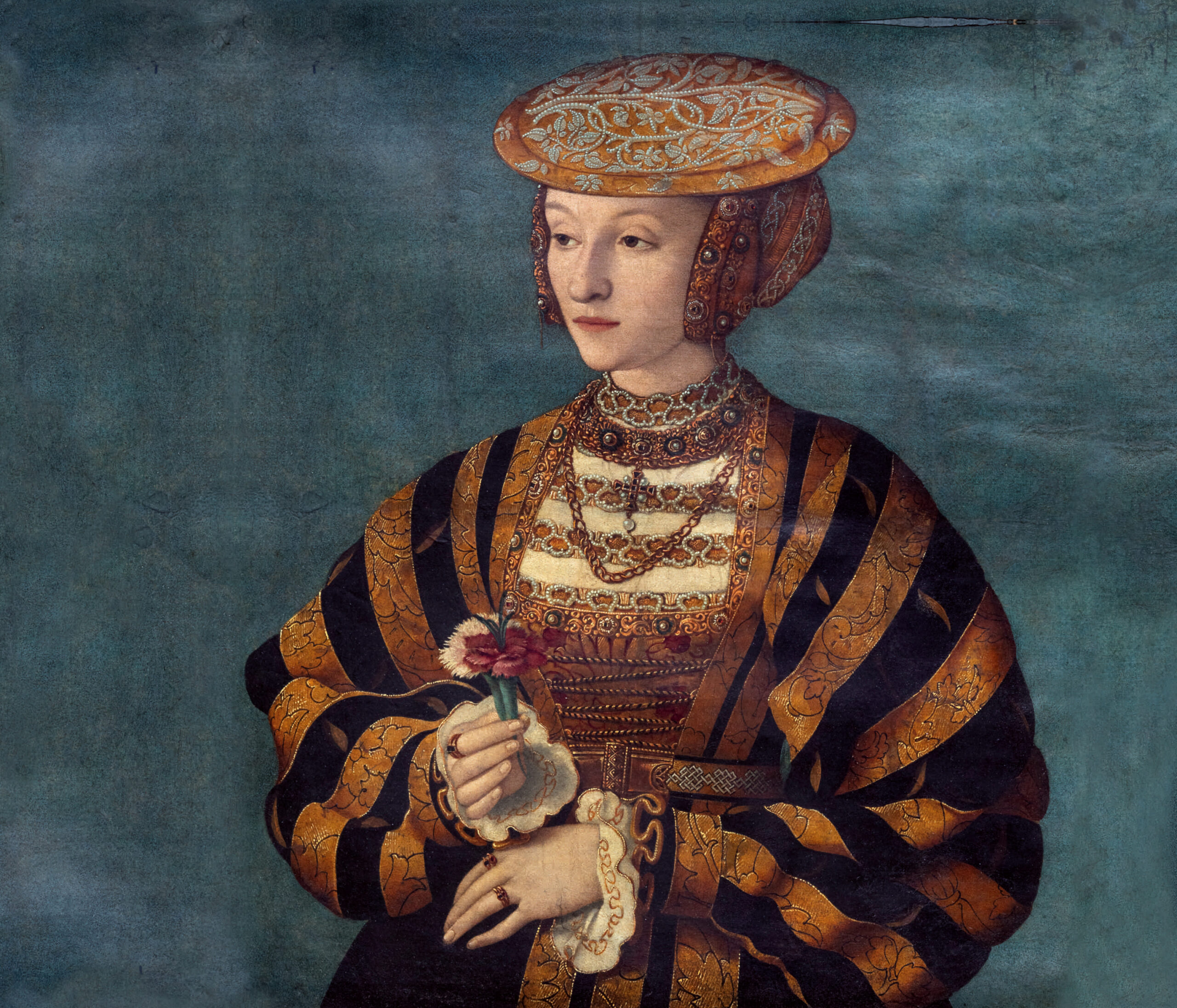 Anne Cleves painted Holbein