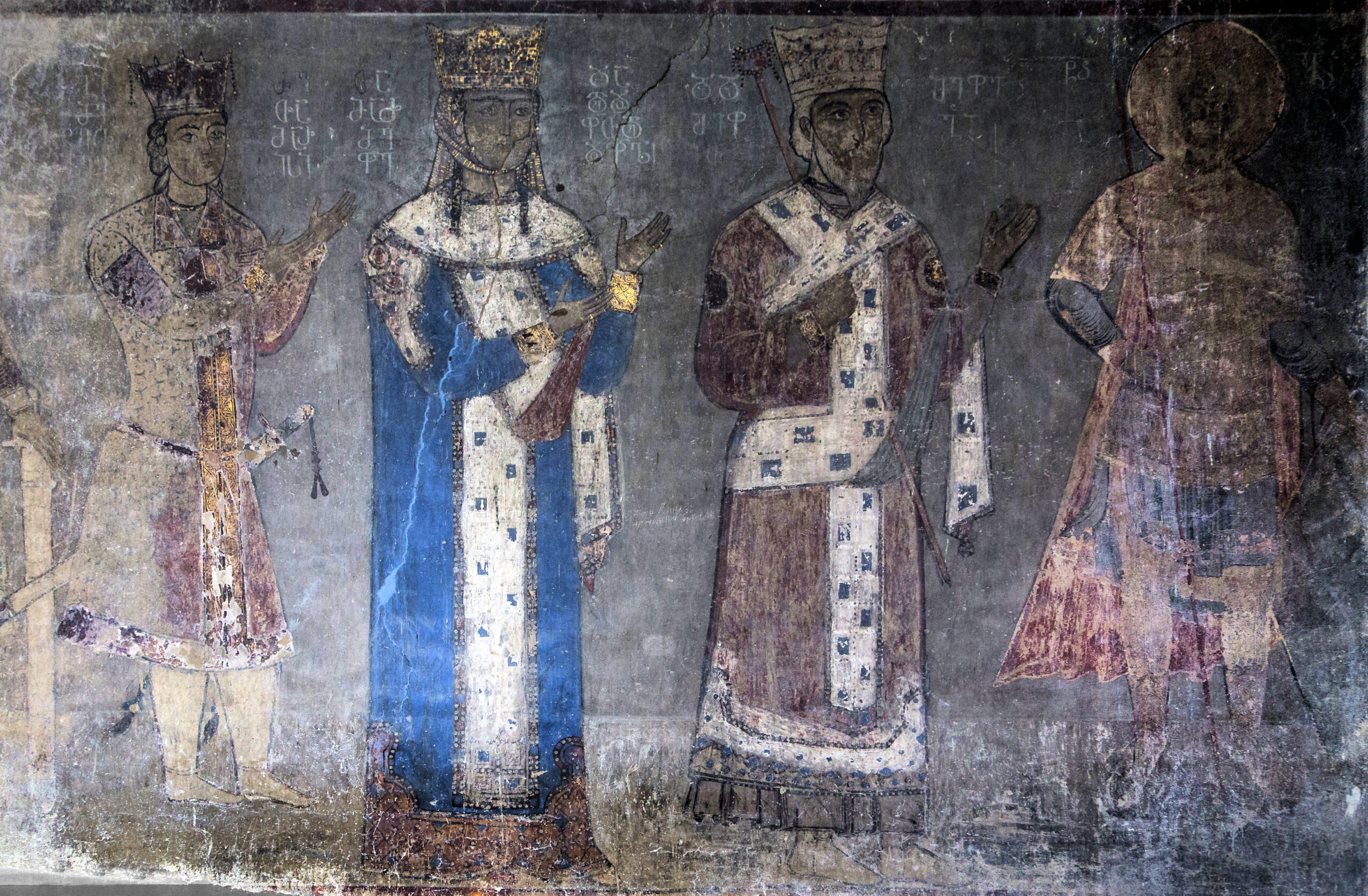 Betania Monastery, George IV Lasha, Tamar and George III of Georgia